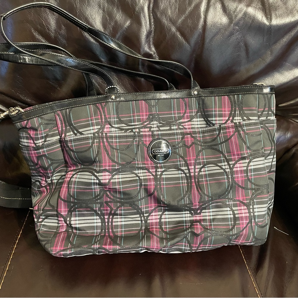 Coach diaper / work bag